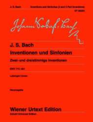 Inventionen und Sinfonien BWV772-801 : -Johann Sebastian Bach / Arr.Oswald Jonas