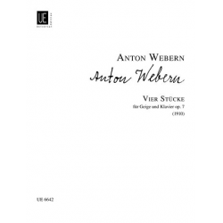 4 Stücke op.7 : für - Anton von Webern