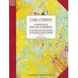 30 études de mecanisme op.849 : - Carl Czerny