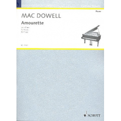 Amourette : für Klavier - Edward Alexander MacDowell