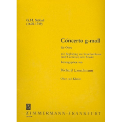 Concerto g-Moll für Oboe und - Gottfried Heinrich Stölzel