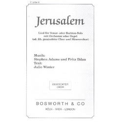 Jerusalem : für Tenor (Bariton), - Stephen Adams