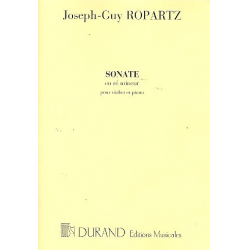 Sonate d-Moll Nr.1 : für Violine und Klavier - Joseph Guy Marie Ropartz