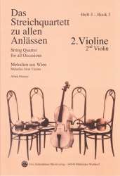 Das Streichquartett zu allen Anlässen Band 3 - Violine 2 - Alfred Pfortner