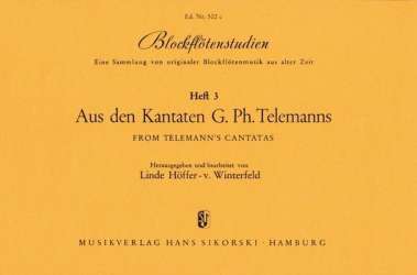 Blockflötenstudien Band 3 - Linde Höffer von Winterfeld