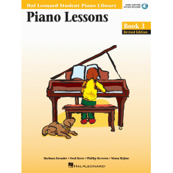 Piano Lessons Book 3 - Barbara Kreader