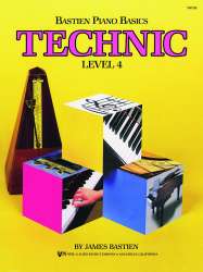 Bastien Piano Basics : Technic Level 4 (English Book) - Jane and James Bastien