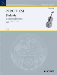 Sinfonia F-Dur : für Violoncello - Giovanni Battista Pergolesi