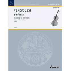 Sinfonia F-Dur : für Violoncello - Giovanni Battista Pergolesi