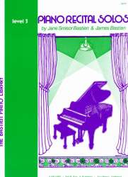 Piano Recital Solos, Stufe 3 / Level 3 - Jane and James Bastien