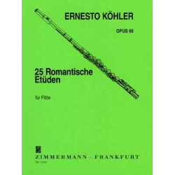 25 romantische Etüden op.66 -Ernesto Köhler