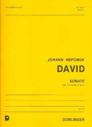 Sonate - Johann Nepomuk David