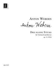 3 kleine Stücke op.11 : für - Anton von Webern