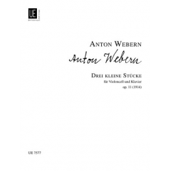 3 kleine Stücke op.11 : für - Anton von Webern