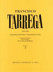 Kompositionen  für Gitarre Band 2 - Francisco Tarrega