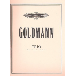 Trio : für Oboe, Violoncello und - Friedrich Goldmann