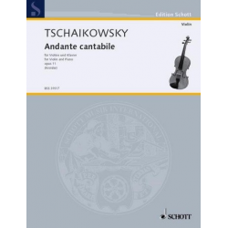 Andante cantabile aus dem - Piotr Ilich Tchaikowsky (Pyotr Peter Ilyich Iljitsch Tschaikovsky) / Arr. Fritz Kreisler