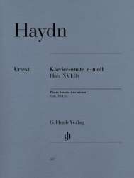 Sonate e-Moll Hob.XVI:34 : -Franz Joseph Haydn