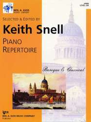 Piano Repertoire: Baroque & Classical - Level 6 -Keith Snell