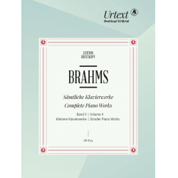 Klavierwerke Band 2 : - Johannes Brahms