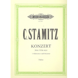 Konzert B-Dur : für 2 Klarinetten - Carl Stamitz