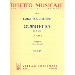 Quintetto in B-Dur op. 62/4 -Luigi Boccherini