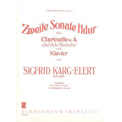 Sonate H-Dur Nr.2 op.139b : für - Sigfrid Karg-Elert