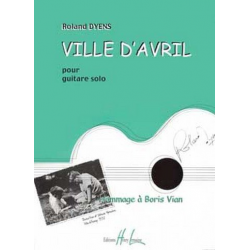 Ville d'Avril : pour quatuor - Roland Dyens