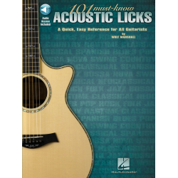 101 Must-Know Acoustic Licks -Wolf Marshall