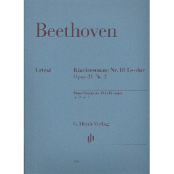 Sonate Es-Dur op.31,3 : -Ludwig van Beethoven