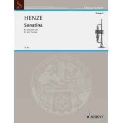 Sonatina : für Trompete solo - Hans Werner Henze