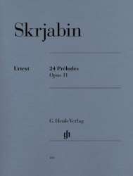 24 préludes op.11 für Klavier - Alexander Skrjabin / Scriabin