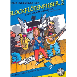Blockflötenfieber Band 2 (+CD) : für - Ingrid Voss