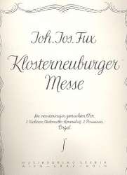 Klosterneuburger Messe : für Soli - Johann Joseph Fux