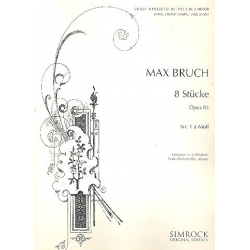 8 Stücke op.83 Band 1 (Nr.1) : -Max Bruch