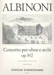 Concerto per oboe e archi op.9,2 (Klavierauszug) - Tomaso Albinoni / Arr. Otmar Mayer