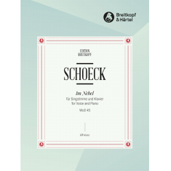 Im Nebel : für mittlere Singstimme - Othmar Schoeck