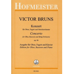 Konzert op.66 für Oboe, Fagott und - Victor Bruns