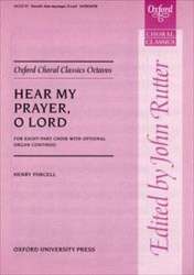 Hear my Prayer o Lord : - Henry Purcell