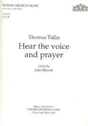 Hear the Voice and Prayer : for mixed - Thomas Tallis