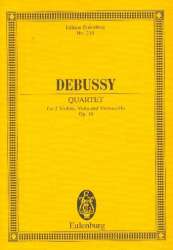 Streichquartett op.10 - Claude Achille Debussy