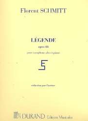 Legende op.66 pour saxophone alto - Florent Schmitt