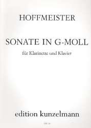 Sonate g-Moll : für Klarinette - Franz Anton Hoffmeister