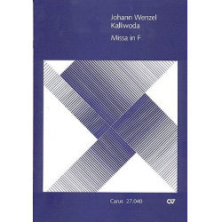 Missa in F WoOVI/3 : für gem Chor - Johann Wenzeslaus Kalliwoda