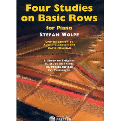 4 studies on basic rows : - Stefan Wolpe