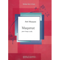 Maqamat : für Harfe - Ami Maayani