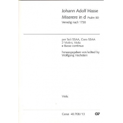 Miserere d-Moll : - Johann Adolf Hasse