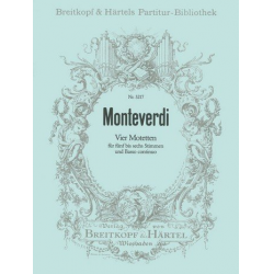 4 Motetten aus der Sammlung - Claudio Monteverdi