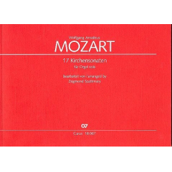 17 Kirchensonaten : für Orgel - Wolfgang Amadeus Mozart