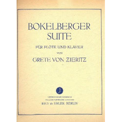 Bokelberger Suite : für Flöte und - Grete von Zieritz